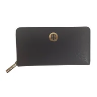 Akcesoria podróżnicze - Portfel damski Tommy Hilfiger TH Core Large black - AW0AW08011 CJM - miniaturka - grafika 1