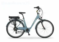 Rowery elektryczne - EcoBike Traffic Szaro-niebieski 2022  - miniaturka - grafika 1