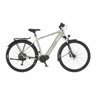 Rower elektryczny FISCHER Terra 4.0i HIGH [Szary, XL] - Rowery elektryczne - miniaturka - grafika 1