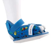 Buty dla dziewczynek - inocare 582-5-112 uniwersalne buty dziecięce (sandale), XXS, niebieskie - miniaturka - grafika 1