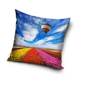 Pościel - Poszewka Jasiek 40x40 w kwiaty w kwiatki - miniaturka - grafika 1