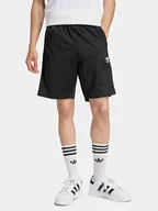 Spodenki męskie - adidas Szorty sportowe adicolor Firebird IU2368 Czarny Regular Fit - miniaturka - grafika 1