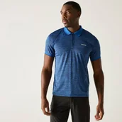 Koszulki sportowe męskie - Regatta Koszulka męska polo Remex II Niebieski, Rozmiar: XL - miniaturka - grafika 1