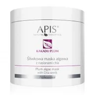 Maseczki do twarzy - Apis Maska algowa Śliwkowa z nasionami Chia 200 g - miniaturka - grafika 1