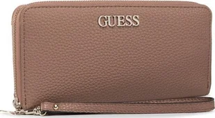 Guess Guess, Alby, Leather, Wallet, SLG Large Zip, Beige, For Women For Women - Portfele - miniaturka - grafika 1