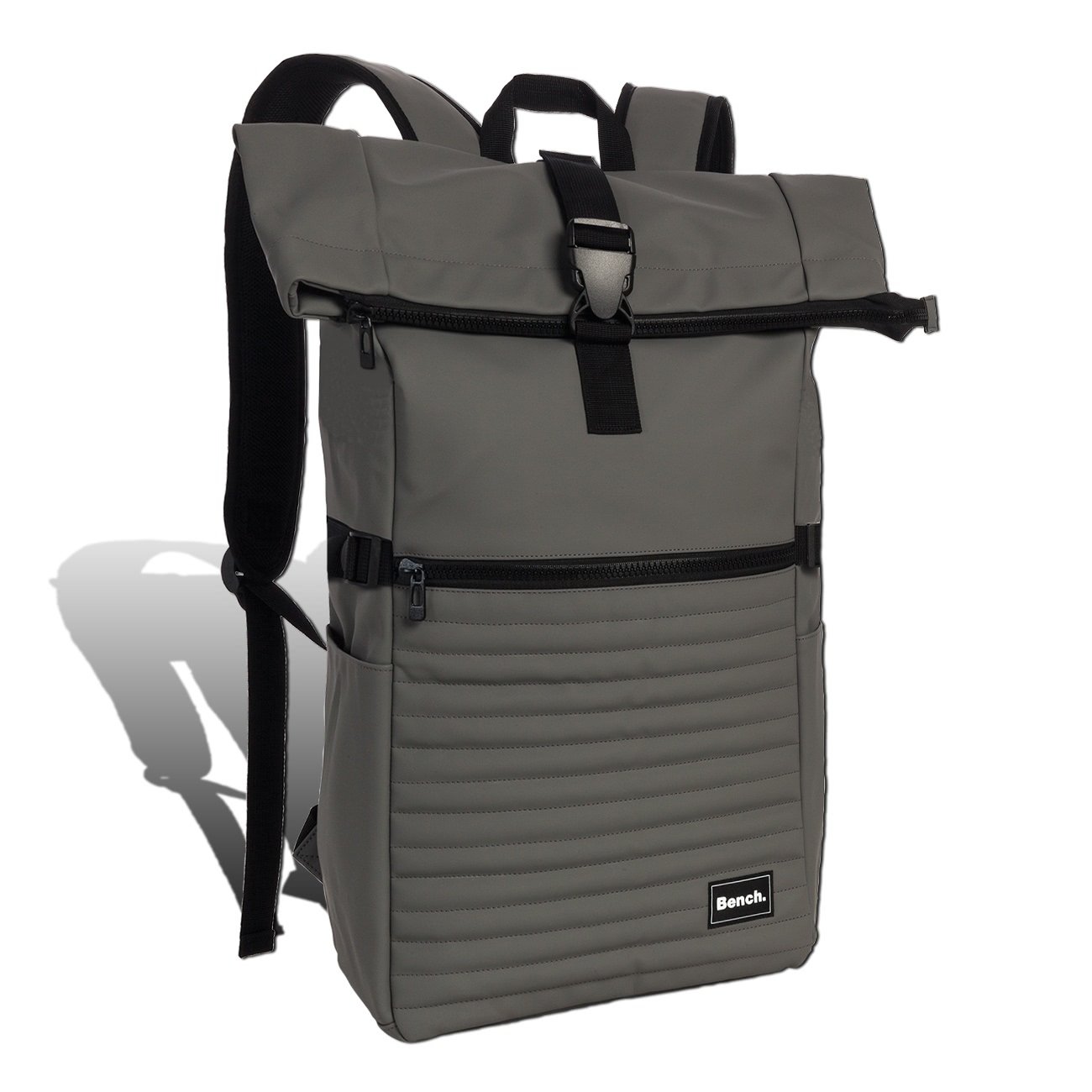 Bench uni plecak biznesowy plastikowypoliuretan szary D2ORI315K