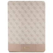 Etui do tabletów - Guess GUFCP12PS4SGP iPad Pro 12.9" różowy/pink 4G Stripe Allover - miniaturka - grafika 1
