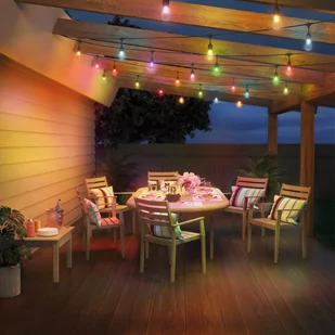 WiZ String Lights łańcuch zewnętrzny LED, CCT, RGB - Lampy ogrodowe WiZ String Lights łańcuch zewnętrzny LED, CCT, RGB - Lampy ogrodowe - miniaturka - grafika 4