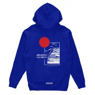 Odzież do sportów motorowych - Bluza z kapturem Datsun 240Z niebieska-XXL - miniaturka - grafika 1