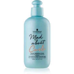 Schwarzkopf Mad About Curls Twister Definition Cream utrwalenie fal i loków 200 ml dla kobiet - Kosmetyki do stylizacji włosów - miniaturka - grafika 1