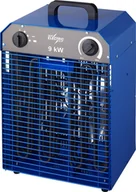 Ogrzewanie przenośne - Termowentylator Dedra Varmeblæser 9kw - Varmeblæser med regulerbar termostat. 4-trinsomskifter 400V - miniaturka - grafika 1