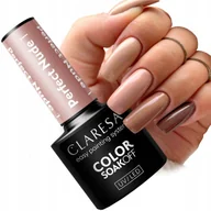 Lakiery hybrydowe - Claresa Perfect Nude 1 Lakier Hybrydowy Hybryda Beż 5 Ml - miniaturka - grafika 1