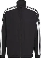 Bluzy męskie - Bluza męska adidas Squadra 21 Presentation Jacket czarna GK9549-2XL - miniaturka - grafika 1