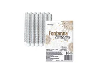 Ciasta i półprodukty do ciast - Fontanna tortowa srebrna - 12 cm - 12 szt. - miniaturka - grafika 1