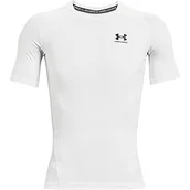 Koszulki męskie - Under Armour Koszulka UA HG Armour Comp SS-WHT - S 1361518-100_S - miniaturka - grafika 1