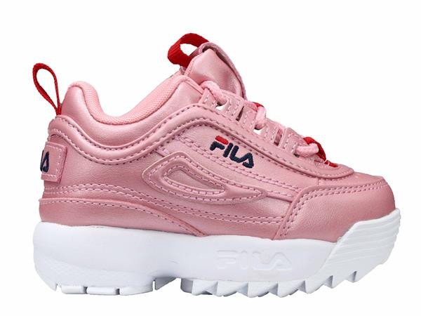 Buty dziecięce Fila 101107773L DISRUPTOR F INF Różowe