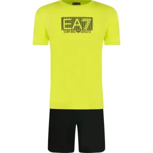 EA7 Piżama | Regular Fit - Piżamy chłopięce - miniaturka - grafika 1