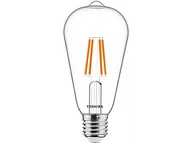 Żarówki LED - Żarówka LED TOSHIBA Filament ST64 470lm 4,5W 2700K E27 - miniaturka - grafika 1