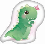 Poduszki dekoracyjne - Poduszka kształtka kształtowa DINOZAUR - miniaturka - grafika 1