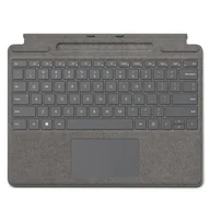 Klawiatury - MICROSOFT Surface Pro Type Cover Platynowy 8XA-00244 - miniaturka - grafika 1