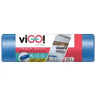 Worki na śmieci - Worki na śmieci VIGO 35 L (36 sztuk) Niebieski - miniaturka - grafika 1