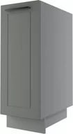 Meble kuchenne - Bergamo Szafka Dolna D1D/30 Szary Mat - miniaturka - grafika 1