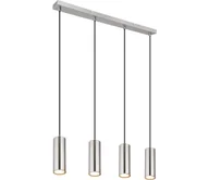Lampy sufitowe - Globo 57911-4H - Żyrandol na lince ROBBY 4xGU10/35W/230V matowy chrom - miniaturka - grafika 1