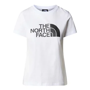 Koszulka The North Face Easy 0A87N6FN41 - biała - Koszulki sportowe damskie - miniaturka - grafika 1
