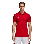 Piłka nożna - Adidas Core 18 koszulka polo męska, wielokolorowa, l CV3591 - miniaturka - grafika 1