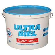 Farby wewnętrzne - Śnieżka Farba emulsyjna Ultra biel biały 1 l - miniaturka - grafika 1