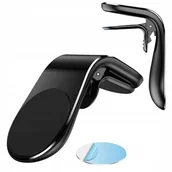 Uchwyty samochodowe do telefonów - Verk Group Uchwyt Samochodowy Magnetyczny Do Telefonu Kratki - miniaturka - grafika 1