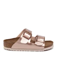 Buty dla dziewczynek - Klapki Birkenstock Arizona Kids 1012478 M Różowy - miniaturka - grafika 1