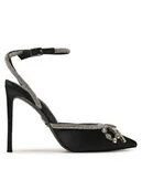 Sandały damskie - Steve Madden Sandały Vibrantly SM11002575 Czarny - miniaturka - grafika 1