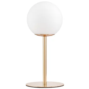 NOWOCZESNA LAMPA BIURKOWA ZŁOTA FREDICA SLIM - Lampy stojące - miniaturka - grafika 1
