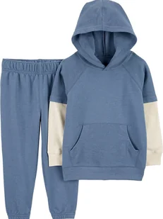 carter's 2-częściowy zestaw w kolorze niebieskim - Bluzy i sweterki niemowlęce - miniaturka - grafika 1