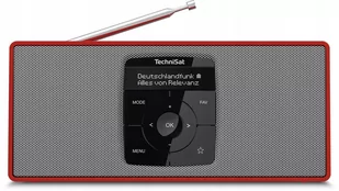 TechniSat DigitRadio 2 S (czerwony/srebrny) - Radia - miniaturka - grafika 1