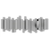 Wieszaki i stojaki - Umbra Wieszak Ścieny Sticks szary - 318211-918 - miniaturka - grafika 1