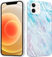 Etui i futerały do telefonów - Maxximus MX MARBLE IPHONE 12 PRO MAX WHITE / BIAŁY - miniaturka - grafika 1