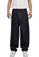 Spodnie męskie - Urban Classics Spodnie męskie 90's Jeans Rinsed Denim 32, Rinsed Denim, 32 - miniaturka - grafika 1
