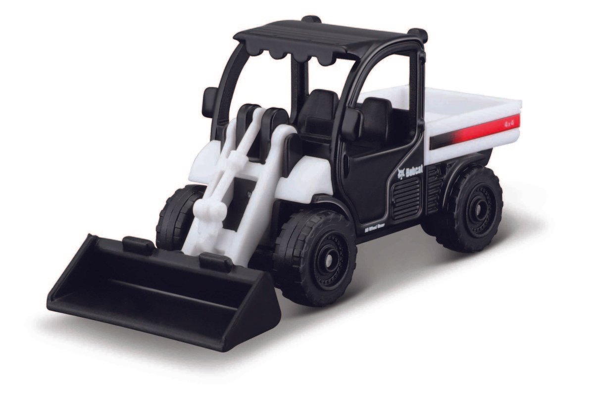 MAISTO BOBCAT TOOLCAT 5600 ŁADOWARKA 7cm BIAŁY 15531