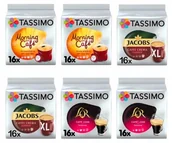 Kawa w kapsułkach i saszetkach - Kapsułki do Tassimo Jacobs i L'OR, 96 kaw czarnych 96 szt. - miniaturka - grafika 1