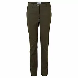 Craghoppers Kiwi Pro Trs damskie spodnie trekkingowe Mid Khaki 26W Regular 5054904489213 - Spodnie damskie - miniaturka - grafika 1