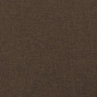 Lumarko Łóżko kontynentalne, ciemnobrązowe, obite tkaniną, 160x200 cm - Łóżka - miniaturka - grafika 9