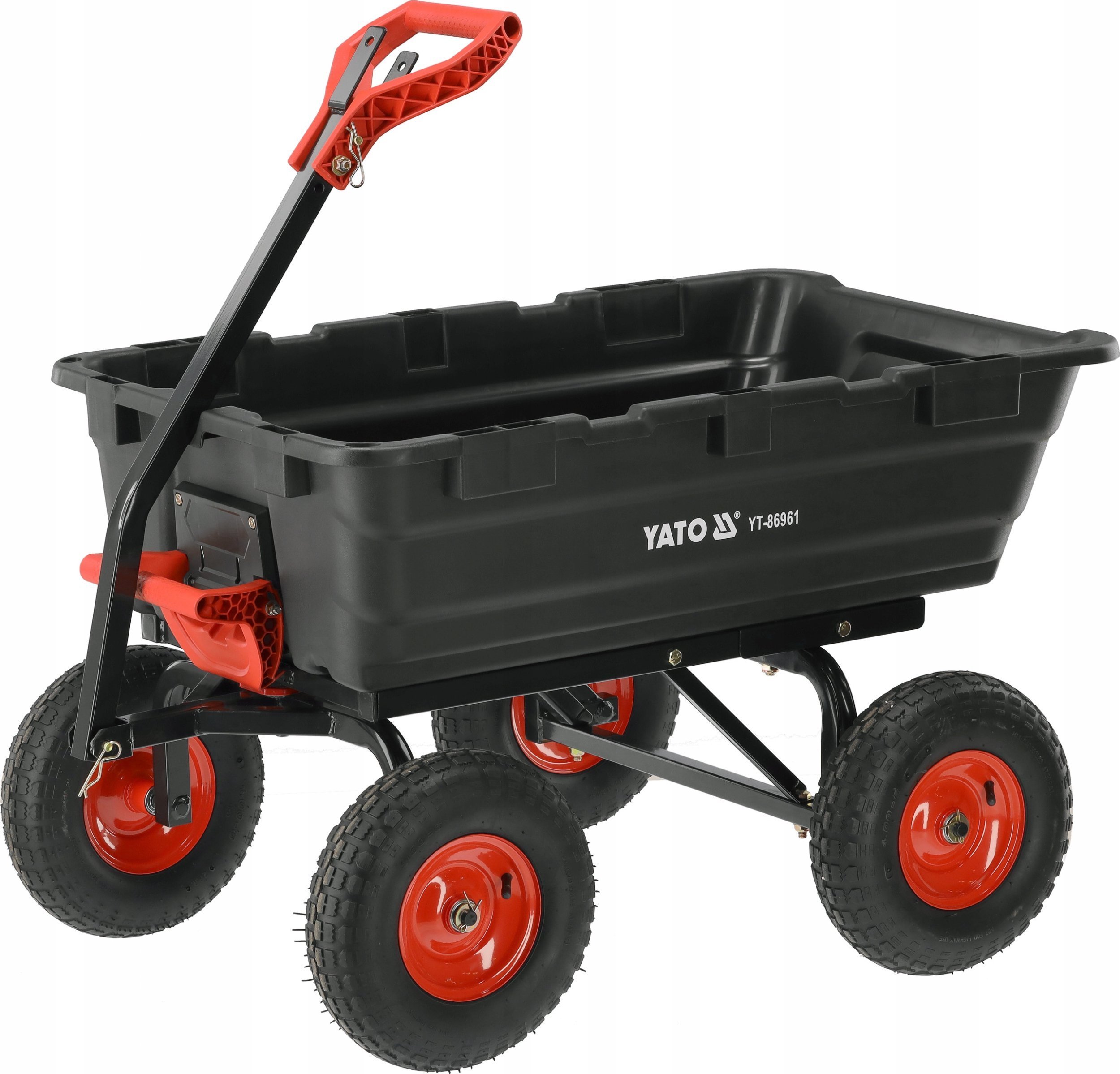 YT.GARDEN TROLLEY WITH TIPPER XXL 550kg