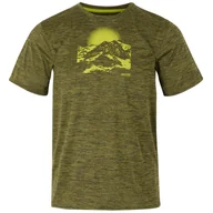 Koszulki sportowe męskie - Koszulka męska Regatta Fingal IX Rozmiar: L / Kolor: ciemnozielony - miniaturka - grafika 1