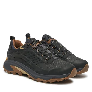 Trekkingi Merrell Moab Speed 2 Ltr Wp J037783 Czarny - Buty trekkingowe męskie - miniaturka - grafika 1