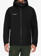 Kurtki narciarskie - Kurtka z membraną Mammut Crater IV HS Hooded Jacket - black - miniaturka - grafika 1