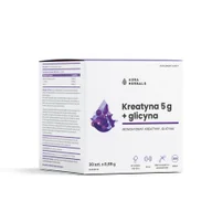 Witaminy i minerały dla sportowców - Aura Herbals Kreatyna 5g + Glicyna Suplement Diety 30 Saszetek - miniaturka - grafika 1