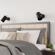 Lampy sufitowe - Euluna Spot sufitowy Reflector, czarny, 1-punktowy - miniaturka - grafika 1