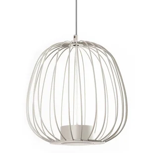 Zwisająca lampa do salonu Bell 40879 nad wyspę metalowa szara - Lampy sufitowe - miniaturka - grafika 1